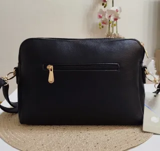 Bolso Tous Negro Doble Compartimento Nuevo