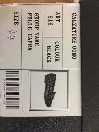 Zapatos CALZATURE UOMO Talla 44