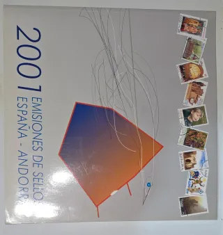Lote Sellos Correos España 1999 y 2001
