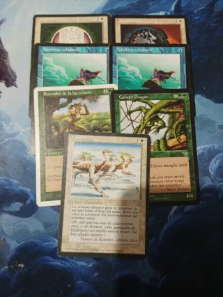 Lote Cartas MTG Antiguas Originales