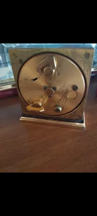 Reloj despertador alarma Hermès Paris Tortoise