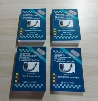 Temario, Tests y Supuestos de Tramitación Procesal