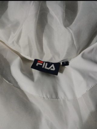 Chaqueta acolchada Fila blanca mujer