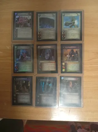 LOTR TCG Set Completo Masterworks 15O1-15O9