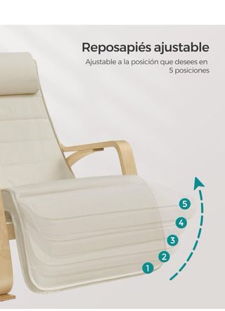 Silla Mecedora SONGMICS Lactancia