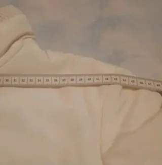 Piumino leggero donna bianco panna taglia S/M