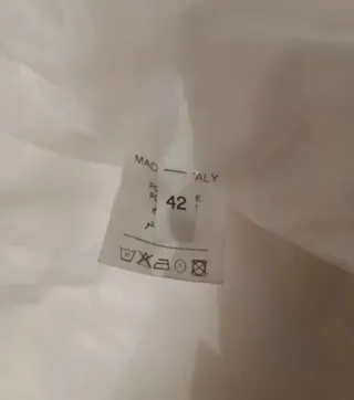 Piumino leggero donna bianco panna taglia S/M