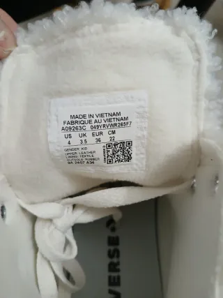 Converse pelle  taglia 36