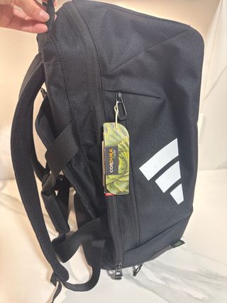 Bolsa/Mochila Adidas Negra de Cordura.