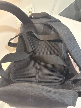 Bolsa/Mochila Adidas Negra de Cordura.