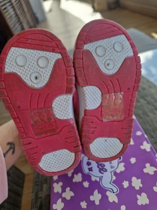 Sneakers bimba rosa con stella