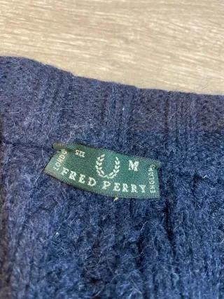 Jersey Fred Perry Azul Talla M