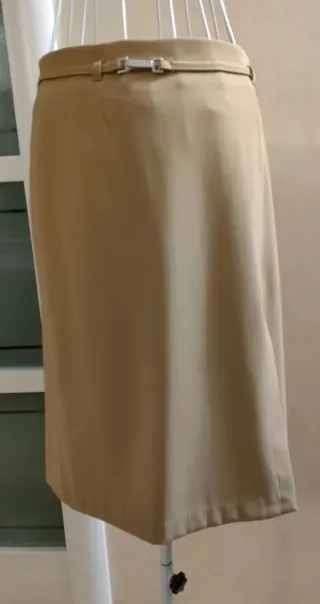 Gonna lunga beige