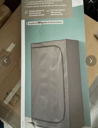 Armadio in tessuto Livarno - Nuovo