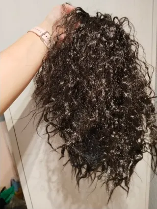 Peluca Mick Negra Talla Única