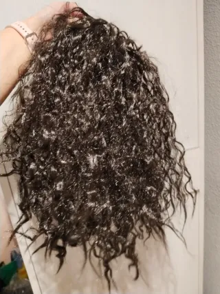 Peluca Mick Negra Talla Única