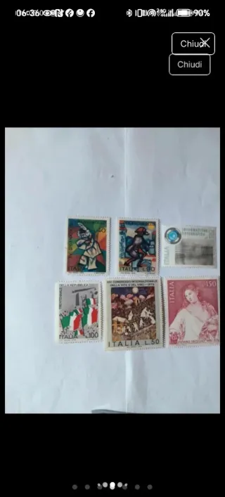 Francobolli Repubblica Italiana 1974