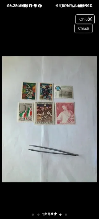 Francobolli Repubblica Italiana 1974