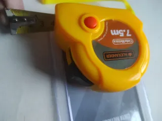 Flexómetro Alexander 7.5m Naranja