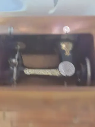 Mueble Singer antigua máquina de coser