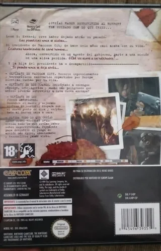 Resident Evil 4 GameCube PAL España
