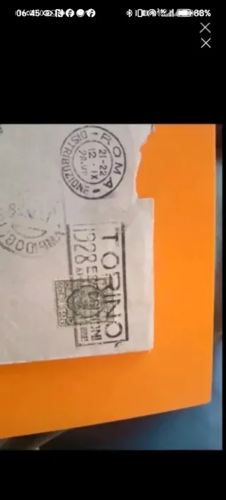 Busta lettera 1928 durante l'Expo di Torino