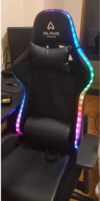 Cadeira Gamer Alpha Cygnus RGB