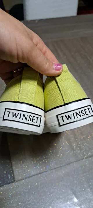 Scarpe donna Twinset verdi