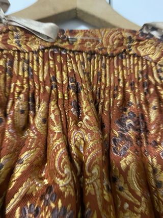 Falda Castellonera/Huertana Oro y Naranja