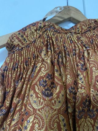 Falda Castellonera/Huertana Oro y Naranja