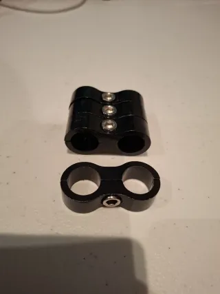 Abrazadera tubo radiador pitbike