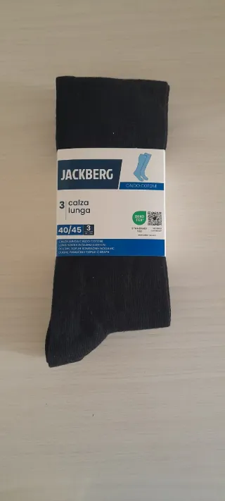 Calze lunghe uomo cotone JACKBERG 40-45