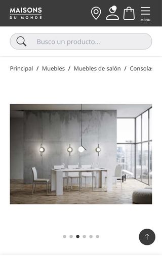 Mesa de comedor extensible 4580