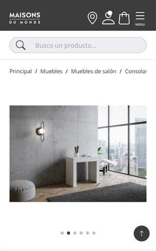 Mesa de comedor extensible 4580