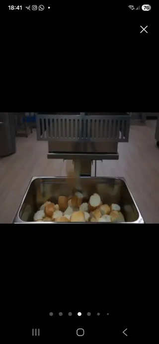 Rebanadora de pan industrial