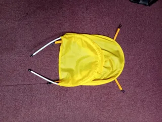 Mochila Portabebés Azul y Gris