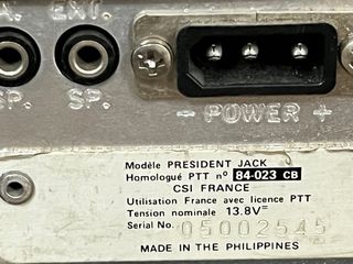 Emisora Radioaficionado President FM-25B