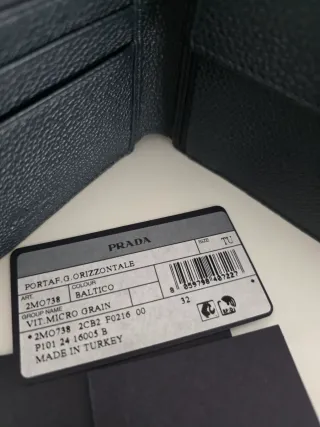 Cartera Prada Negra Hombre