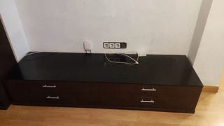 Set mueble de salón con madera