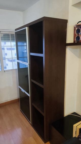Set mueble de salón con madera