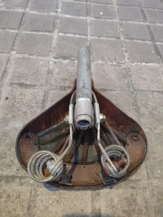 Sillín Orbea Favorito Cuero Marrón vintage