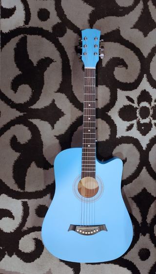 Guitarra Acústica Azul 38 Set