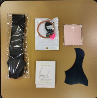 Guitarra Acústica Azul 38 Set