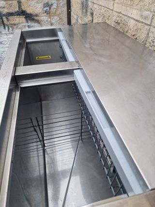 Nevera Botellero inox 1 m