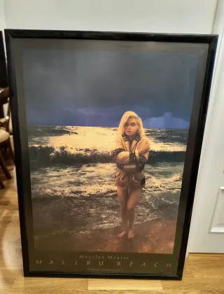 Cuadro Marilyn Monroe Malibu Beach
