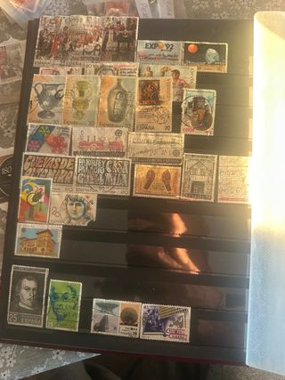 Álbum clasificador de sellos