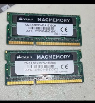 2x Corsair MacMemory DDR3 4GB RAM