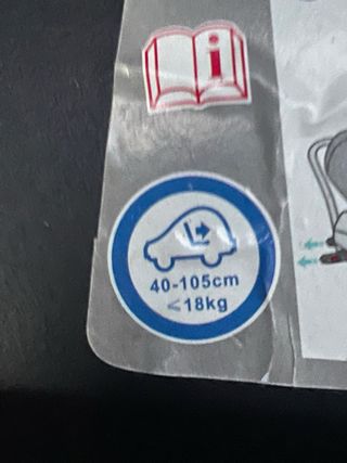 Silla coche bebé hasta 18 kg