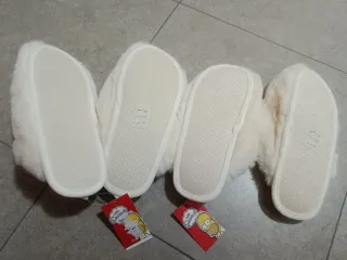 Ciabatte The Simpsons Bianche