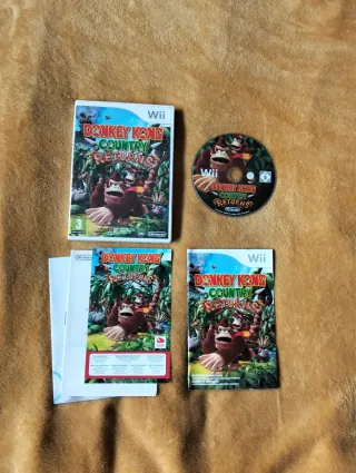 Juego Wii Donkey Kong Country Returns